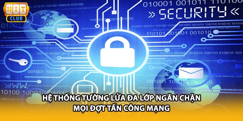 Hệ thống tường lửa đa lớp ngăn chặn mọi đợt tấn công mạng